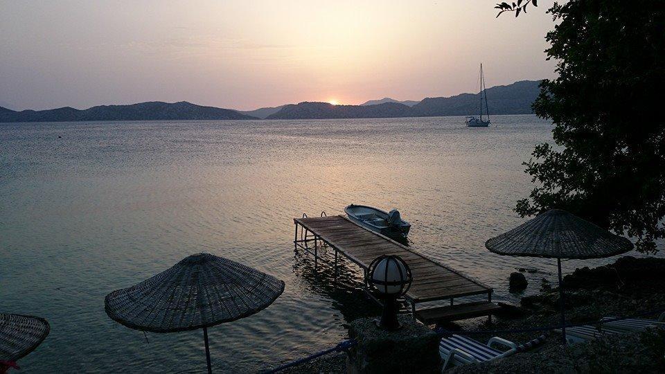 Mavi Akvaryum Pension Hotel Sogut  Kültér fotó